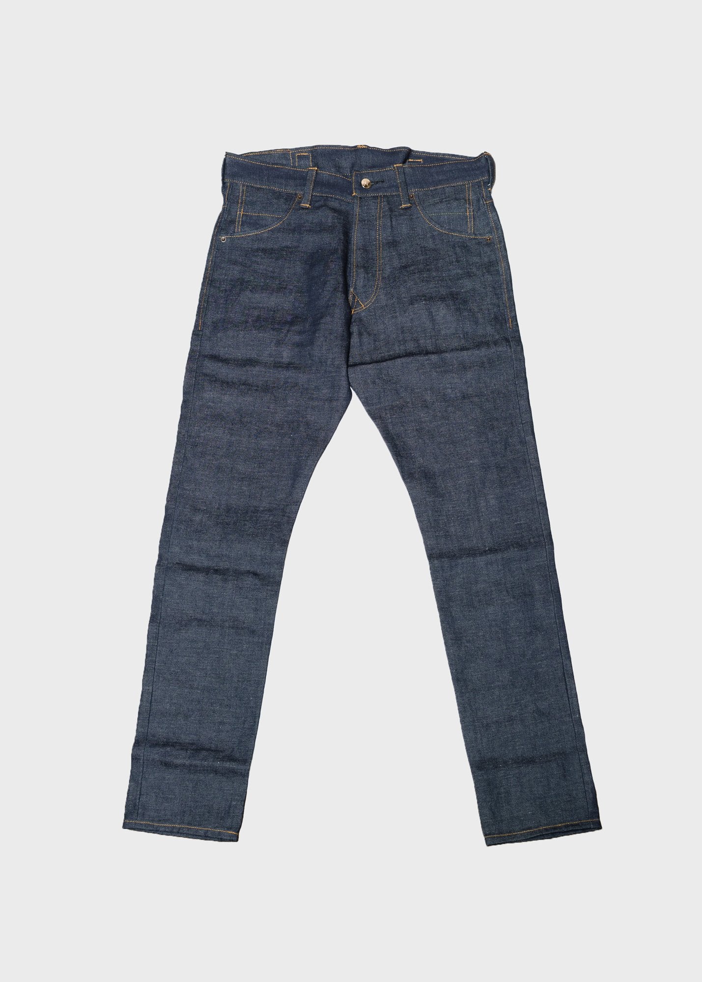 Loose Tapered Japanese Selvedge Jeans (Indigo) - Kaihara - Hawksmill Denim  Co